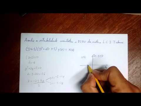 Sinais e Sistemas - Estabilidade - Exercício Resolvido 1