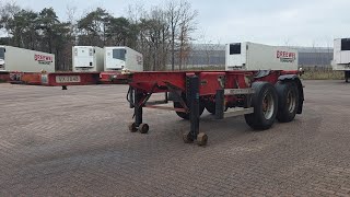 Groenewegen 20 CC 10-18 NL KENTEKEN container chassis semi-trailer | Image 4 - Autoline