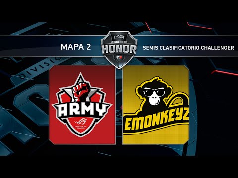 EMONKEYZ vs ASUS ROG ARMY - Torneo Acceso Clasificatorio Challenger - SEMIS - Mapa 2