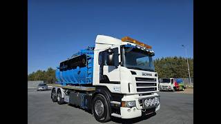 Camion hydrocureur combin&eacute; Scania Larsen FlexVac 311 Vacuum suction loader | Image 4 - Autoline