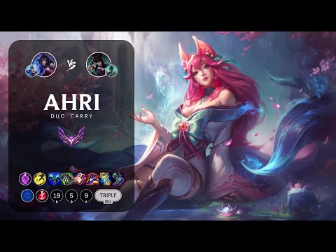 Ahri Carry vs Caitlyn - EUW Master Patch 13.1