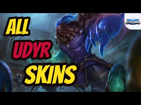 All Udyr Skins Spotlight League of Legends Skin Review
