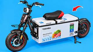 A Mechanic's Billion-Dollar Invention! Turn a Refrigerator into a Powerful Electric Bike