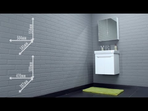 Миниатюра изображения товара Тумба под умывальник Айсберг Исеть 55 Мечта без ящика