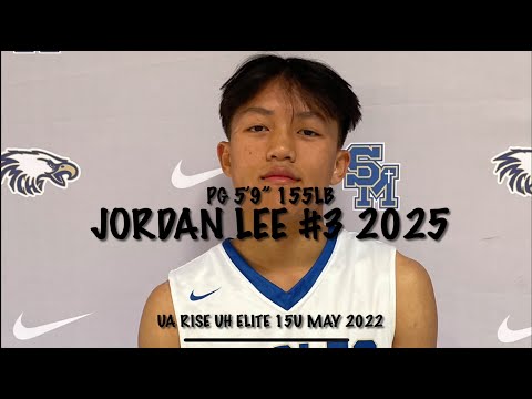 Jordan Lee 2025 PG 5'9" UH Elite 15U  Highlights in the UA Rise 2022 Circuit.