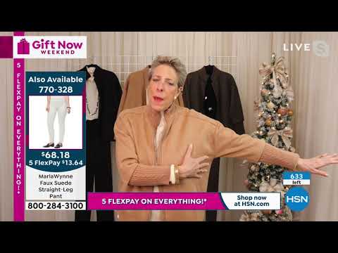 MarlaWynne Faux Suede Bomber Jacket with Sweater Knit Tr...