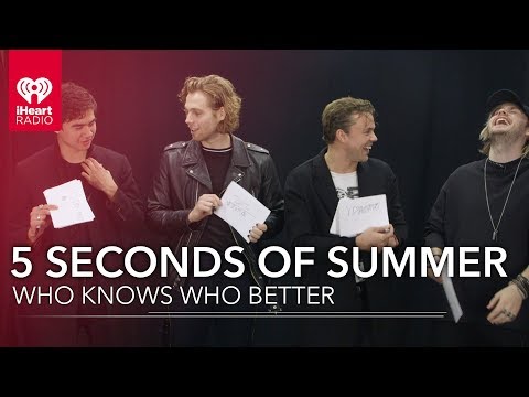 Can 5 Seconds Of Summer Name All Their Dogs? | Who Knows Who Better