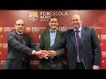 Presentació de la primera FCBEscola Basket