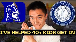 How to Get Into Duke in 2026 | The Greatest Guide On YouTube
