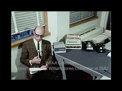 Rumor Control Center at Dallas Police Headquarters - 1969