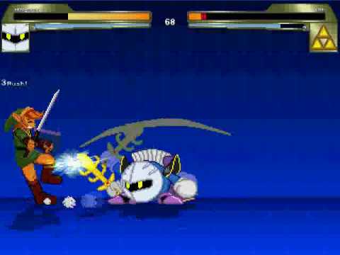 MUGEN tournament: round 2 battle 4: Meta-Knight vs Link