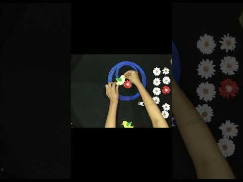 || Beautiful birds & Flowers art || by Ashima....#artwork #birds #flowers #artist #papercrafts