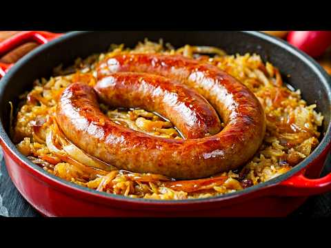 Versuchen Sie, Würste auf diese Weise zuzubereiten! Es ist so lecker🍴