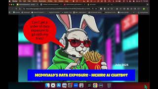 McDonald's McHire Cybersecurity Boo Boo