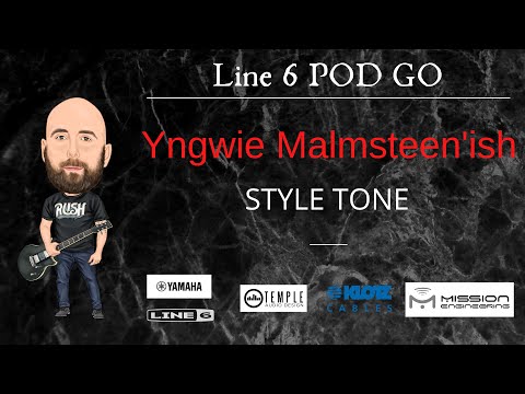 Dialing In... Pod Go | Yngwie Malmsteen'ish Style Tone (Helix/HX Stomp/Pod Go)