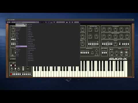 Cherry Audio   Elka X - STANDALONE, VSTi, VSTi3, AAX