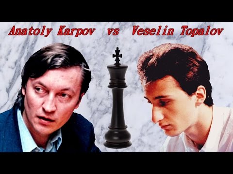 Partite Commentate di Scacchi 158 - Karpov vs Topalov - L'Immortale di Karpov - 1994 [A33]