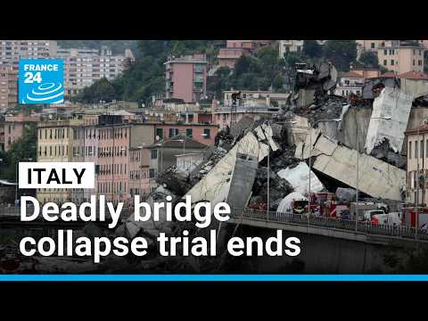 Dozens found guilty in Genoa's deadly bridge collapse