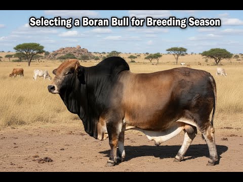 Selecting a Boran Bull for Breeding Season