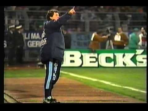1989 December 6 Werder Bremen West Germany 5 Napoli Italy 1 UEFA Cup