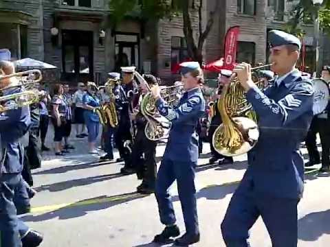 Musique des Cadets de la Région de l'Est perform YMCA