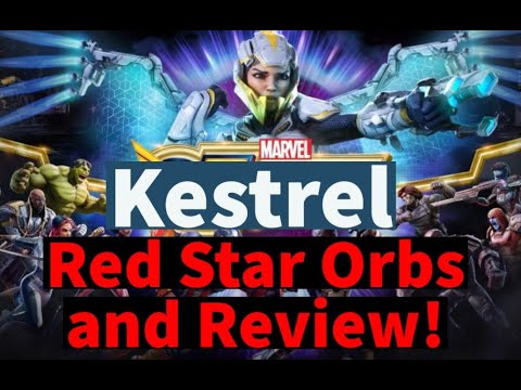 Kestrel! Red Star Orbs Opening and T4 Review! SHIELD Juggernaut | Marvel Strike Force - Free to Play