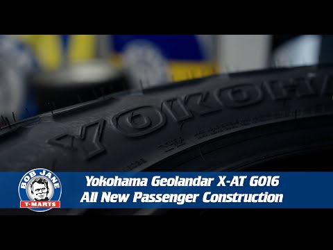 Yokohama's all new X-AT G016 Passenger Construction || New Tyre