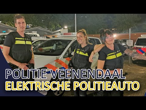 Politie Veenendaal - Elektrische politieauto - Verdachte situatie bij een zendmast.
