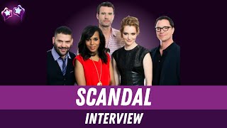 Scandal TV Cast Interview with Kerry Washington, Scott Foley, Guillermo Diaz, Darby Stanchfield video