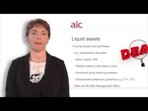 What are liquid and illiquid assets?