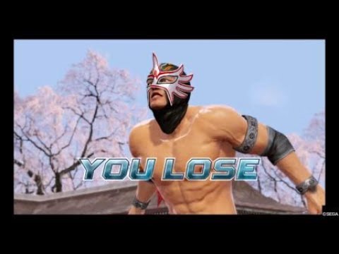 Virtua Fighter 5 Ultimate Showdown Aoi vs El Blaze (ONLINE)