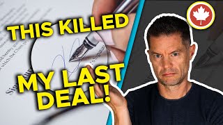 5 Things That Can Kill The Property Deal And Tips You Can Use To Avoid Losing A Deal
