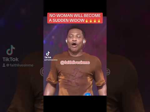 NO WOMAN WILL BE A SUDDEN WIDOW #pastorjerryeze #viralvideo #nsppd #viralshorts #prayer