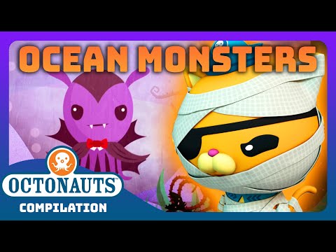 @Octonauts - 🏴‍☠️ LEGENDARY Sea Monsters  👻 | 🎃 Halloween Special! | Full Episodes