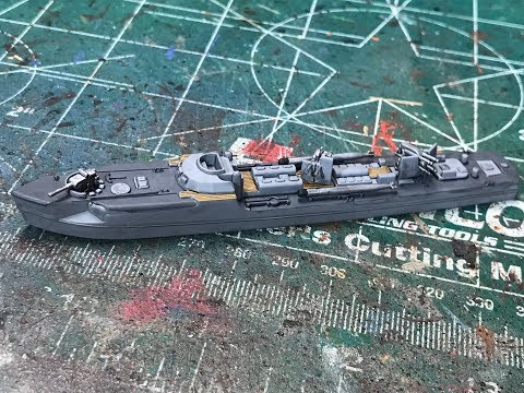 Painting German S-Boats for Cruel Seas