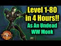 Solo Leveling From 1 80 In Only 4 Hours 4 20 00 25
