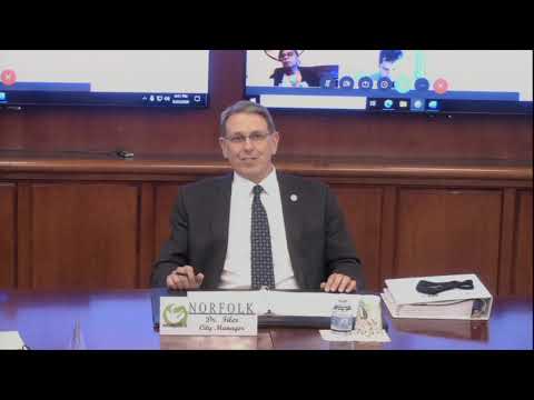 Work Session - Norfolk City Council; August 25, 2020