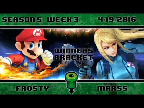 S4@GU 4-19 (Winner's Bracket): Marss (ZSS/Olimar) vs Frosty (Mario)