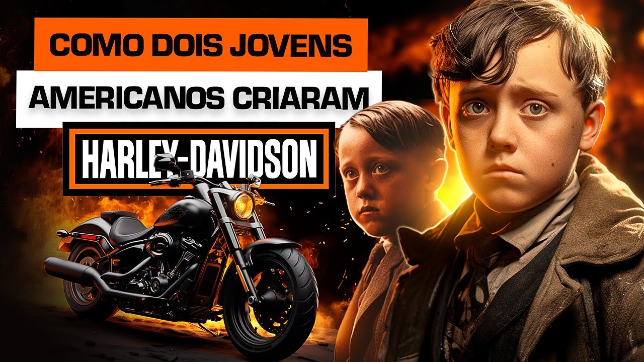 O Jovem Visionário que criou a HARLEY DAVIDSON | A História da Harley-Davidson