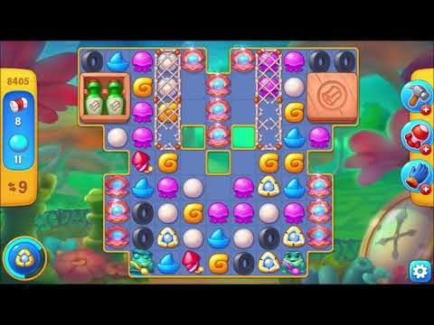 Fishdom Level 8405 walkthrough #fishdom #gaming