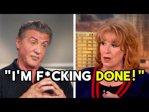 Sylvester Stallone ERUPTS LIVE On The View After Viral Clash With Joy Behar