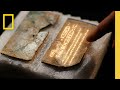 Dr Kathleen Martinez Discovers The Foundation Plates Cleopatra S Final Secret Nat Geo