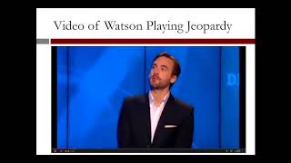 1.2.2 The Analytics Edge - Video 2: Example 1 - IBM Watson