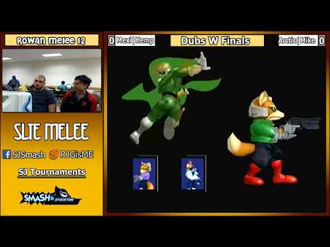 Rowan 12 SSBM Dubs: Meximadnez & Hemp Vs. Arctic & Mike - WF