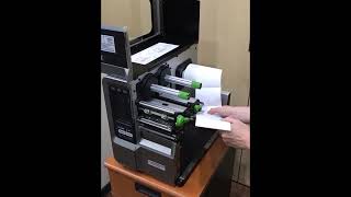 TSC MX240 Label Loading