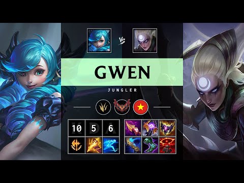Gwen Jungle vs Diana - VN Grandmaster Patch 25.S1.2