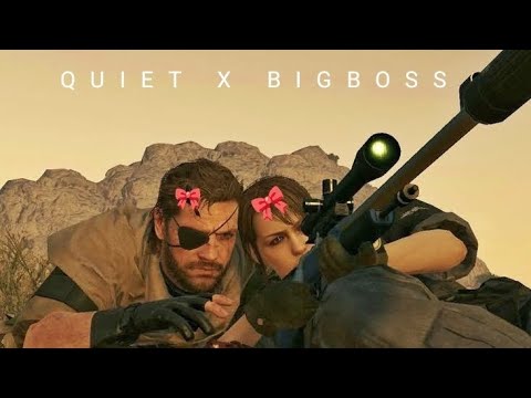 this is why Quiet is the best buddy in METAL GEAR SOLID V (Non lethal stealth)