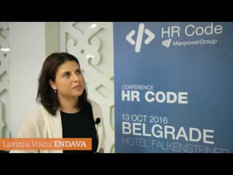"HR Code" - Lavinia Voicu, ENDAVA