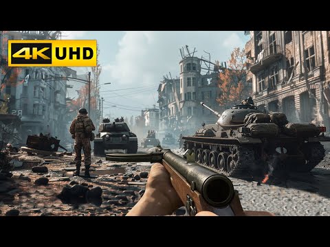 Collateral Damage | WWII Tank Mission | Realistic Graphics Gameplay [4K 60FPS UHD] Call of Duty