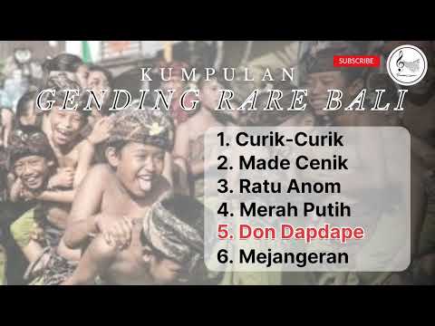 KUMPULAN GENDING RARE BALI| LAGU BALI ANAK | PART 2 | PURWA STUDIO
